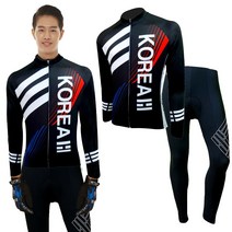 콜럼버스 픽시 월드팀 자전거의류 상하의세트 대한민국3 반팔/긴팔/기모