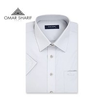 오마샤리프 남성 반팔 와이셔츠 정장 일반핏 반슬림핏 남방 OEL70001GR