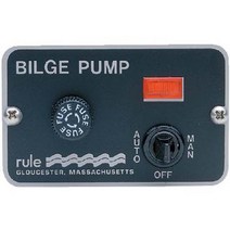 Rule pumps 룰 펌프스 디럭스 패널 스위치, Ref:29-42 24 / 32V Black
