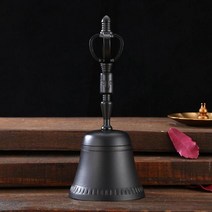 터치 핸드벨 슬레이벨 취미 종소리 음악 치유 교구 순수한 금관 악기 의식 뮤지컬 다목적, 검은색