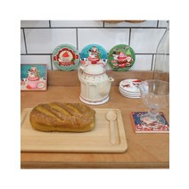 크리스마스 컵받침 컵코스터 4set, 스퀘어SET