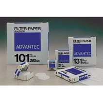 일본/ADVANTEC 정성여과지 No.2/지름 70mm 1팩 100개입, 1개