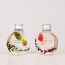 센뮤 하바리움 DIY Set 만들기, 100ml원형 미니엣지그린