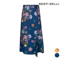 [베스띠벨리] 언발란스 플라워 롱 스커트 (BDSAI2305).