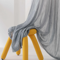 Senjoo 아일렛 스칸디나비아 그레이 그라데이션 커튼