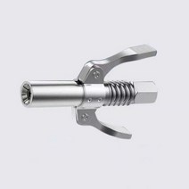 그리스건 펌프 커플러 헤비 듀티 퀵 릴리스 커플러 노즐 npti8 10000psi 2 프레스 자동차 도구 액세서리 니플 구리스 건, 은