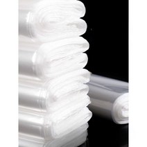 열수축필름 PVC 압축랩 밀봉 신발 책 포장지, POF 가방 45X50cm 100개