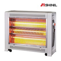 신일 전기히터 석영관 히터 전기스토브 3단 송풍팬 SEH-S2400, 혼합색상