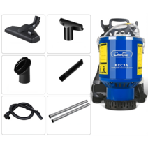 백팩청소기 경량 배낭형 진공 청소기 계단 교회 강당, 고급형 4L 대용량