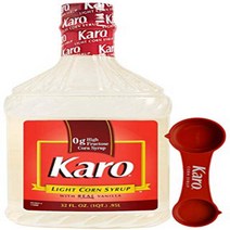 Karo Light Corn Syrup with Real Vanilla 32 Ounce Bottle with Karo Measuring Spoon null, 1