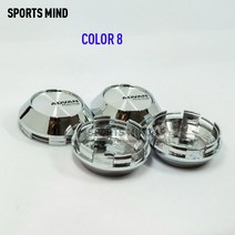 휠캡 4개/몫 68MM 10 색 자동차 휠 센터 캡 ADVAN 레이싱 Advanti 엠 블 럼 로고 스타일링 액세서리, 08 COLOR 8, 08 COLOR 8