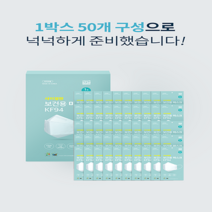 사이영판 보건용 마스크 KF94 (1박스 50매 개별포장), 흰색