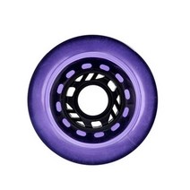 3세대 인라인스케이트 스케이트 바퀴 고탄내마모 구렁이혈륜 인라인, 보라색
