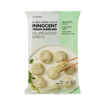 이노센트 비건만두 담백/매콤 택1, 180g, 1봉