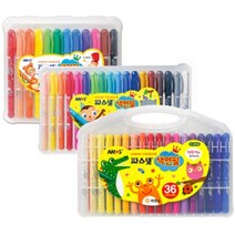 0316 [아모스] 파스넷 색연필 (12색/18색/24색), 18색 파스넷 색연필