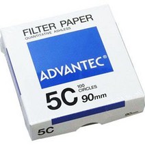 AD 어드밴텍 Advantec Filter Paper NO.5C (110mm-185mm) 1um, 185mm