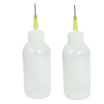 초음파컷딩기 레이저 슬라이딩 도구 투명 흰색 바늘 노즐 플라스틱 재봉틀 오일 병 50ml 2 개, 01 Light Grey