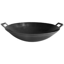 궁중팬 중화웍 중국 둥근바닥 장인제작 업소용 웍 볶음팬 무쇠 냄비, 80cm