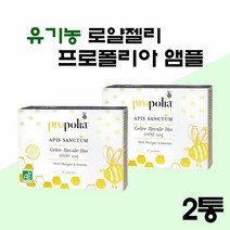 유기농 로얄제리 앰플 원액 프랑스 생 로얄젤리 프로폴리아 액상 음료 마시는 로얄제리 꿀 로열젤리 로열제리 효능 로얄리신 프로폴리스 여왕벌 먹이 [유통기한 24년 3월 1일], 100ml(10ml X 10eA)_ 2