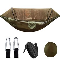 해먹 해먹그네 텐트리퍼 열기 빠른 자동, Army Green
