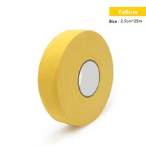 게이트볼 기구 채 스틱 공 세트 어르신 쥬스 hockeytape ice hockey transparent 스포츠 테이프 high stick non slip ball club, 2.5cmx25m, 노랑