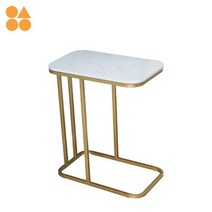 탁상 대리석 협탁 테이블 침대 가구 거실 소파 철제 티 미니 사이드, 컬러 소재 모두 커스텀 가능