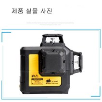 3D 12라인 그린 녹색 레이저 레벨기 수광기 사용 가능 LL-3DG, 그린 12라인