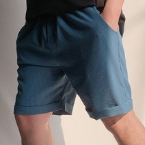 정진기획 남자 트레이닝 면 카고 반바지 숏팬츠 와삭