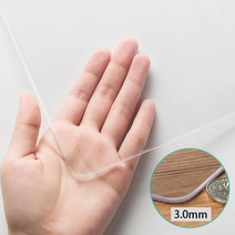 DsdMat 방수 투명 테이블매트 방열 소프트 글라스 유리대용 PVC 매트, 70×100cm, 두께3mm