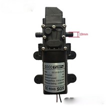 해수 지하수 펌프 물 고압 다이어프램 자체 프라이밍, 12v72w-2