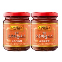 이금기 중화 고추마늘소스 226gx2개, 이금기 중화 고추마늘소스 226gx, 단품, 226g