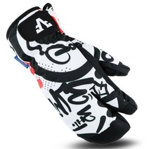 스노우 보드 스키 장갑 겨울 방수 따뜻한 두꺼운 세 손가락 장갑 남성 여성 십대 사이클링 야외 등반