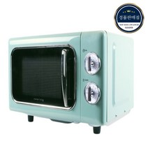 쿠잉 레트로 전자레인지 다이얼식 20L MC-RMT20A