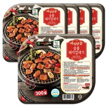 야식만참 숯불돼지껍데기 300g, 5개