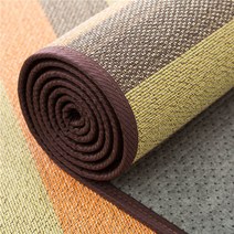 라탄러그 일본식 천연 대나무엮음 거실침실 티테이블 카페트 요가 돗자리 베이윈도우 마루바닥방석