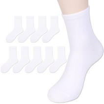 패션파트너 여성용 솔리드 무지 중목 양말 10켤레