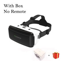 VR헤드셋 가상현실 브이알기기 Shinecon viar virtual 현실 안경 3d for iphone android smart phone 스마트폰 헤드셋 헬멧 고글 game, 협력사, 상자 포함 리모컨 없음