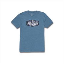 Volcom 남성용 Waverstone 반소매 티셔츠 로열 헤더
