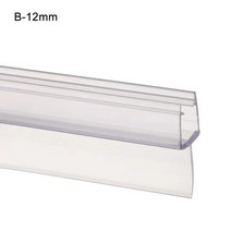 샤워부스물막이 목욕 샤워 스크린 도어 씰 스트립 배플 4 12mm 갭 창 고무 웨더 가정용 욕실 용품, [08] B-12mm, 08 B-12mm