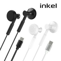 [이어폰코리아] 인켈 C타입 전용 / Inkel 오픈형 이어폰 / 고품질 사운드 (TYPE-C) / INKEL IK-WE100 [화이트]