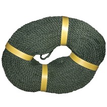 【3mm로프 100m PE 국방색 산업용 빨래줄 현수막 다용도】 용도끈 로지윈