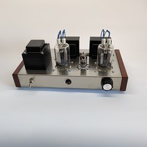 헤드폰 앰프 진공관 튜브 오디오 푸시풀 파워 엠프, 스테인리스 스틸 케이스 앰프 6n2+fu19