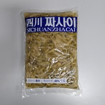용차 짜사이 1kg 무절임 짜싸이 중식밑반찬, 6개