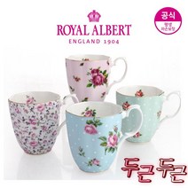 뉴황실장미 빈티지머그 1P (핑크)