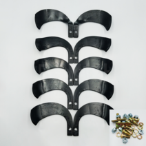 아세아 관리기 부품 구굴날 좌우세트 5발세트 볼트포함, 5개