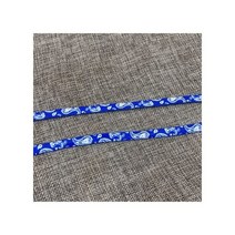 고 큰 캐슈 꽃 신발끈 남여공용 레드 블랙 블루 diy 스포츠 캐쥬얼 농구화 끈, Big Blue_140cm