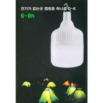 파워솔라라이트 캠핑등 야외정원등, 캠핑등1개