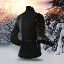 [도디치] DODICI 벨벳쏠라와펜 방풍쟈켓 블랙 겨울 자켓 방풍 기모 융 사이클 동계용