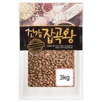장볼레 수입 렌틸콩(통) 캐나다산 3kg, 1개