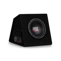 MTX AUDIO RTP8A 8 120W 차량 탑재 서브우퍼 인클로저 앰프 박스 벤트